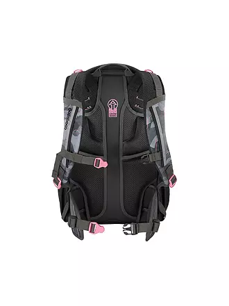 COOCAZOO | Mochila escolar MATE REFLECTIVE SPLAS | grau